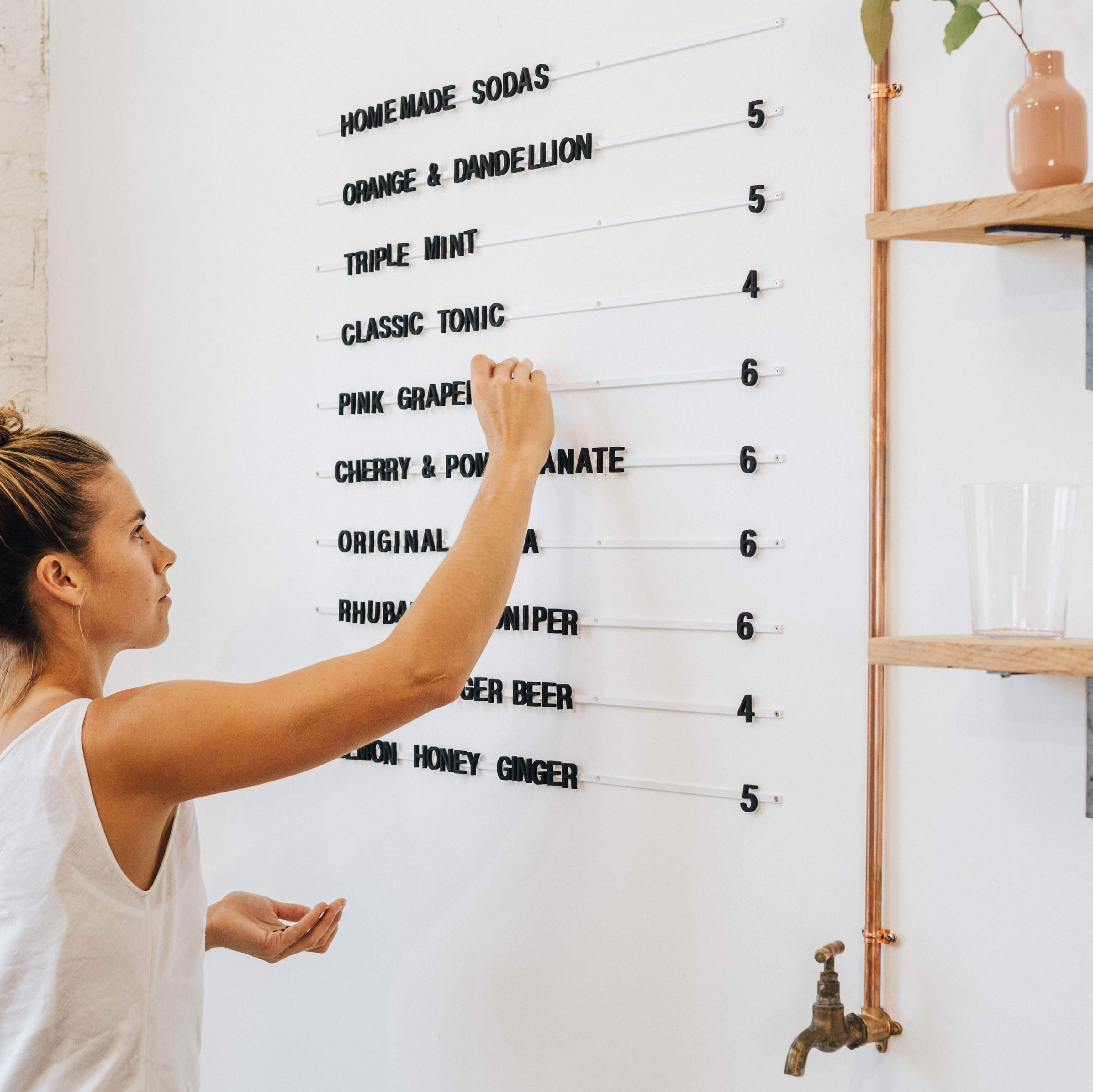 Magnetic Menu Board