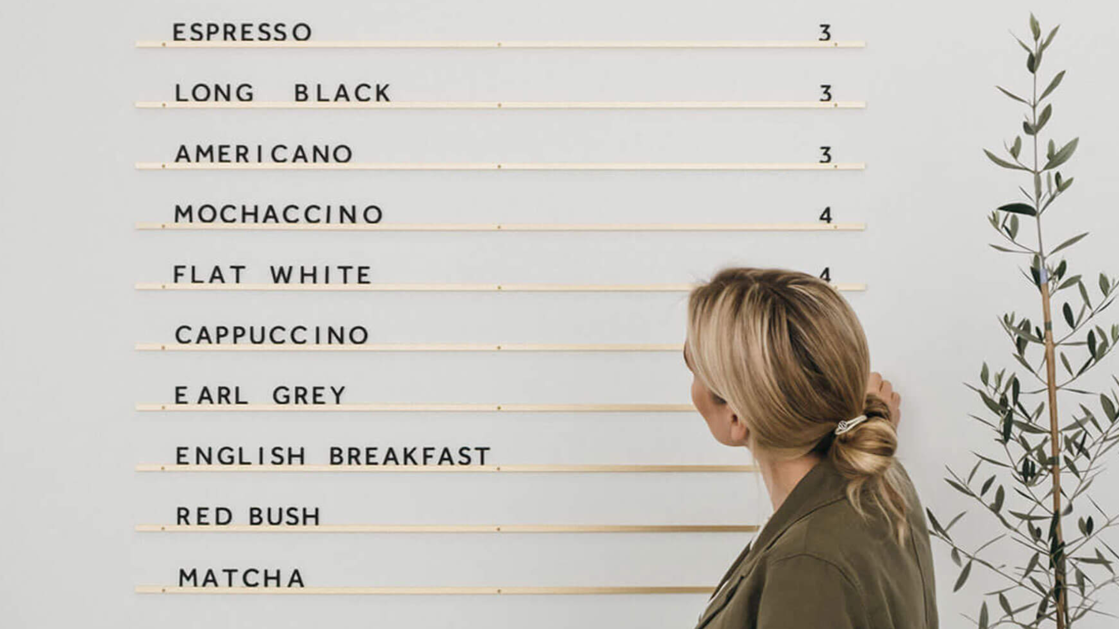 5 Modern Menu Board Ideas for Cafes