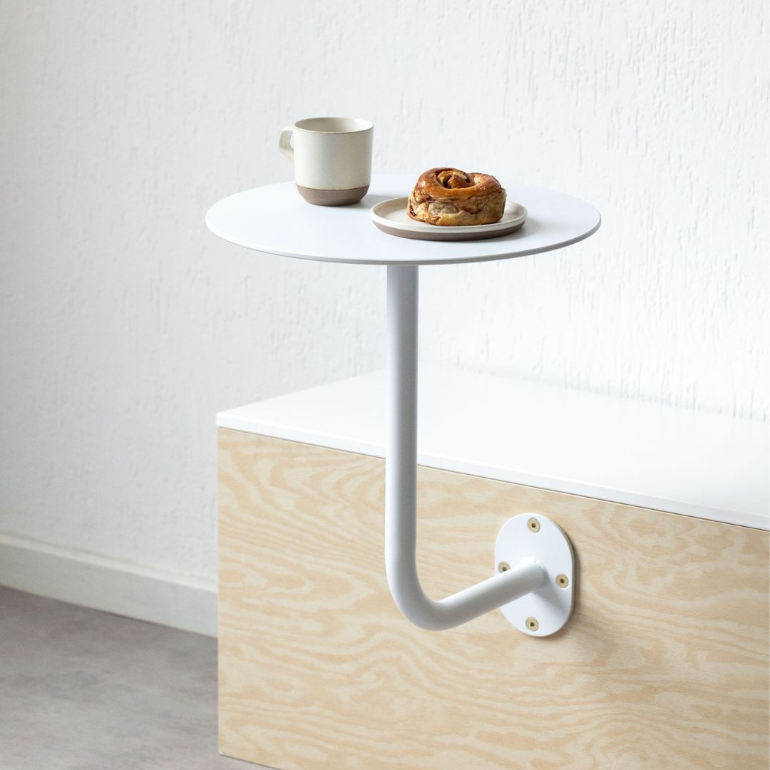 wall mounted cafe table, Bistro Table, Cafe table, End Tables, Small Table