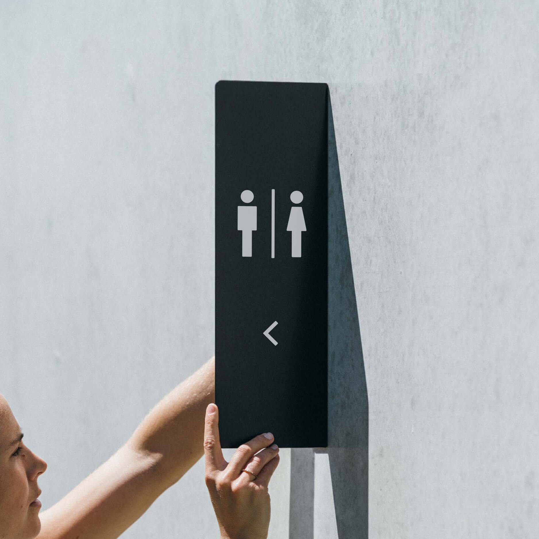 Bathroom Sign, Restroom Sign, Toilet Sign , Shop Sign