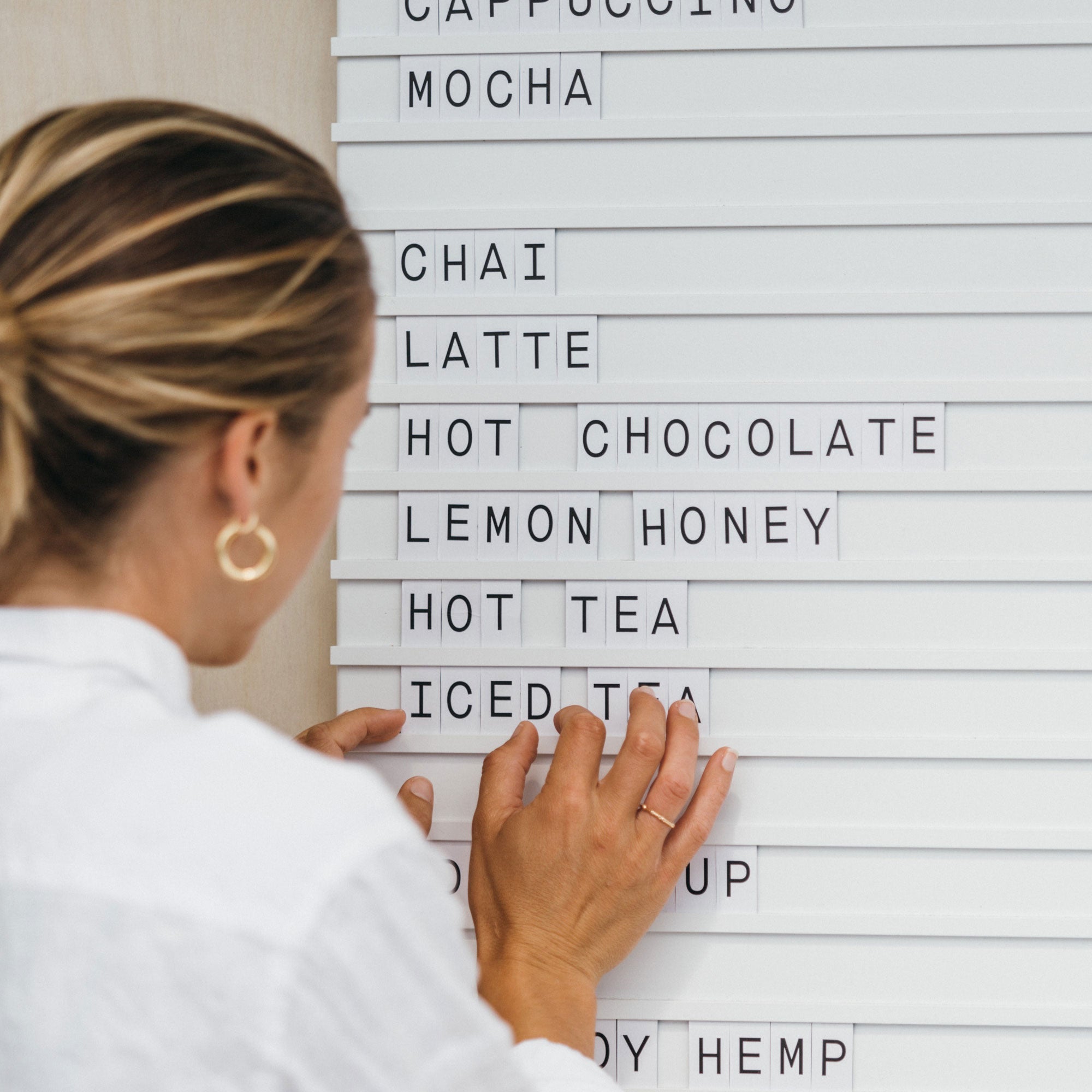 letterboard display