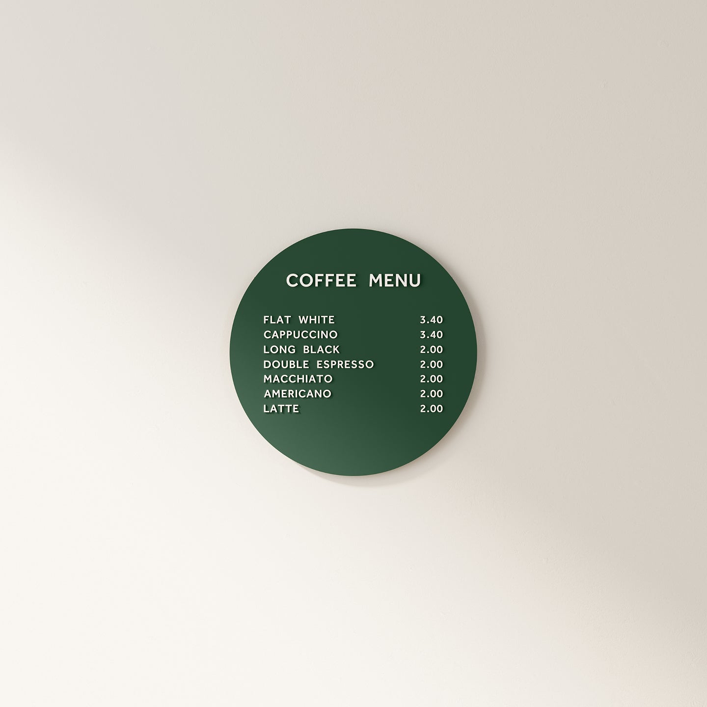 menu display, coffee menu, menu board, letter board, menu display