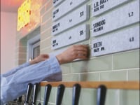 restaurant menu letter boards